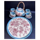 Pier 1 Tea & Sushi Set w/ Chop Stick Rests