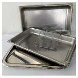 Polar Ware Stainless Steel 7.5 Qt Pans, Nickel