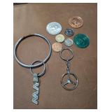 Volkswagen & Mercedes Key Rings++