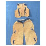 WESTERN KIDï¿½S COWBOY CHAPS & VEST