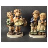 Vtg Hummel Figurines To Market & We Congratulate