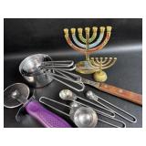 Measuring Cups/ Spoons/ Miniature Menorahs