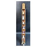 Hanging Thimble Holder Made from Yardstick w/