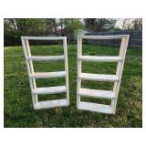 Plastic Storage Racks Shelves Need Cleaning