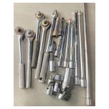 1/2 IN. DRIVE SOCKET WRENCHES, BREAKER BAR,