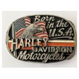1991 Harley Davidson Baron Belt Buckle Born in