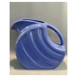 Vintage Alamo Pottery San Antonio Texas Blue Disk