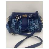 SIMPLY GLAMOROUS BLUE PURSE/HANDBAG STACEY