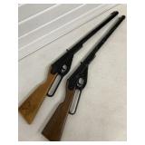 2 DAISY BB GUNS 105B & DAISY W/ SAFETY USED BUT