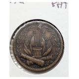 NO DATE OUR COUNTRY CIVIL WAR TOKEN