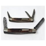 Vtg Schrade Old Timer Pocket Knives