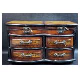 Jewelry Box w/ Contents to Include 925 Pendant &
