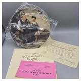 KNOWLES "THE LIGHTHOUSE DAUGHTER" NORMAN ROCKWELL