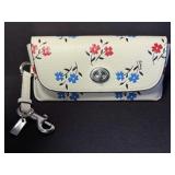 Coach Like New Leather Sunglasses Case CU213