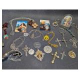 Crucifix and Cross Penndants & Religious Medals