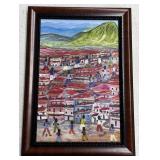 VTG Art Signed Brazilian Modernist Folk Art