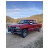 2001 CHEVROLET SILVERADO 4x4 PICK UP TRUCK FARM