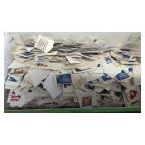 Box of US Postal Stamps , Stamp Collection