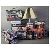 Dale Earnhardt Lunchbox Tins Lamp Cards +