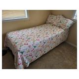 Twin Size Bed & Bedding Mattress & Box Spring