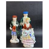 Trio of VTG Occupied Japan Figurines 2 Samples w/