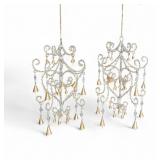 Hanging Metal bells Beads Wind Chimes