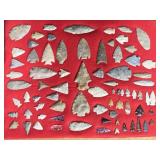 ARROWHEAD COLLECTION ARROWHEADS, SPEAR POINTS,