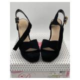 MY DELICIOUS SHOES BLACK HIGH HEEL 5.5 MED.