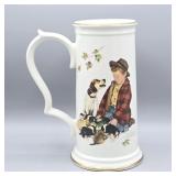 GORHAM NORMAN ROCKWELL STIEN MUG 8.25" TALL