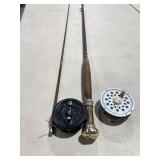 SHAKESPEARE 1094 FLY ROD 8 FT.  & REEL &