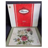 Vintage Set 4 Pimpernel placemats Oriental Floral