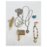 FASHION JEWELRY NECKLACES, BRACELET, BROOCHES &