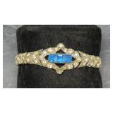 Art Deco Style Costume Jewelry Bracelet (missing