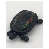 WILTON CAST-IRON HAND-PAINTED TURTLE