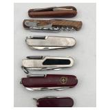6 MULTI PURPOSE KNIVES SURVIVAL KNIFES