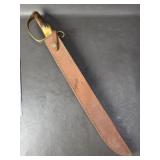 Colt Saber Sword With Leather Sheath