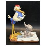 Disney WDCC Dumbo & Stork Bundle Of Joy Figurine