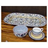 Williams Sonoma Provence Hand Painted Serving