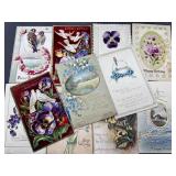 11 Antique Postcards