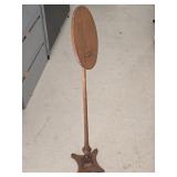 Antique Fireplace Pole Screen