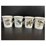 4 Queens Rosina Bone China Bird Cups