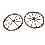 Decorative Replica Wood Wagon Wheels
