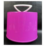 VTG Pink Disc-GO-Case w/ 45 Records