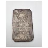 1 Troy Ounce Fine Silver Engelhard Bullion .999