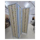 Vintage Blue Theme Changing Curtain