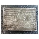 SilverPlate Match Box Cover
