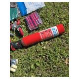 Set of Castors, Fire Extinguisher, Bucket ++