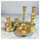 Brass Candlesticks Copper Craft &ï¿½Wï¿½ Mark