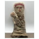 Handmade Peruvian Chancay Funeral Burial Doll