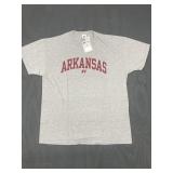 NOS ARKANSAS RAZORBACK T-SHIRT BY RUSSELL